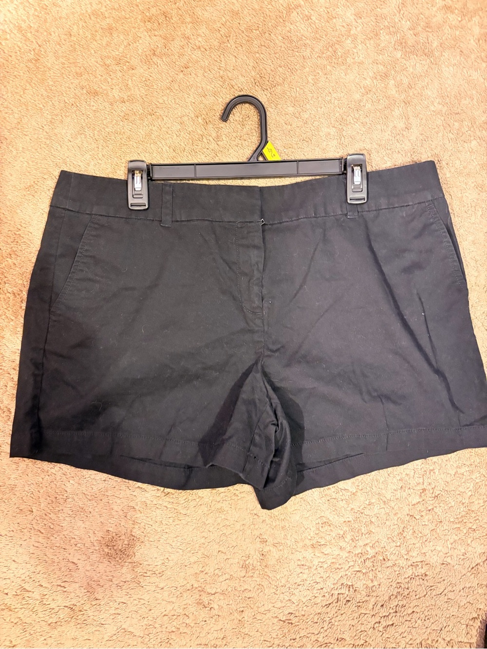LOFT Black Women's Tailored Cotton Blend Shorts